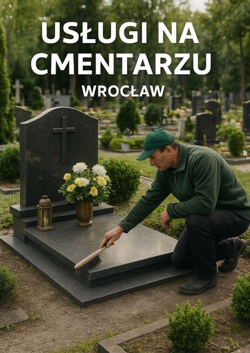 Sprzątanie grobów, cennik, grobu, opieka nad grobem, Cmentarz Wrocław,