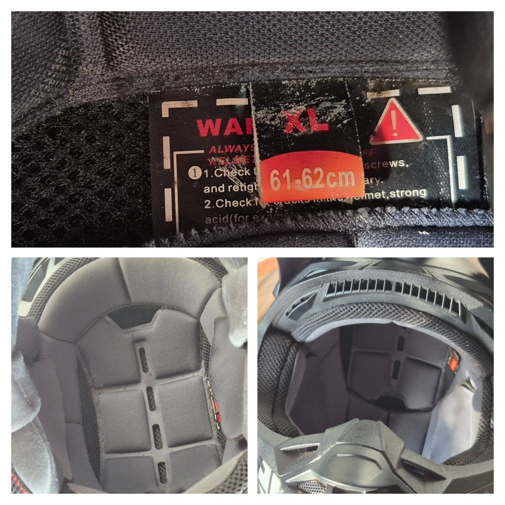Kask HELD ECER 22-05 Cross  rozmiar XL