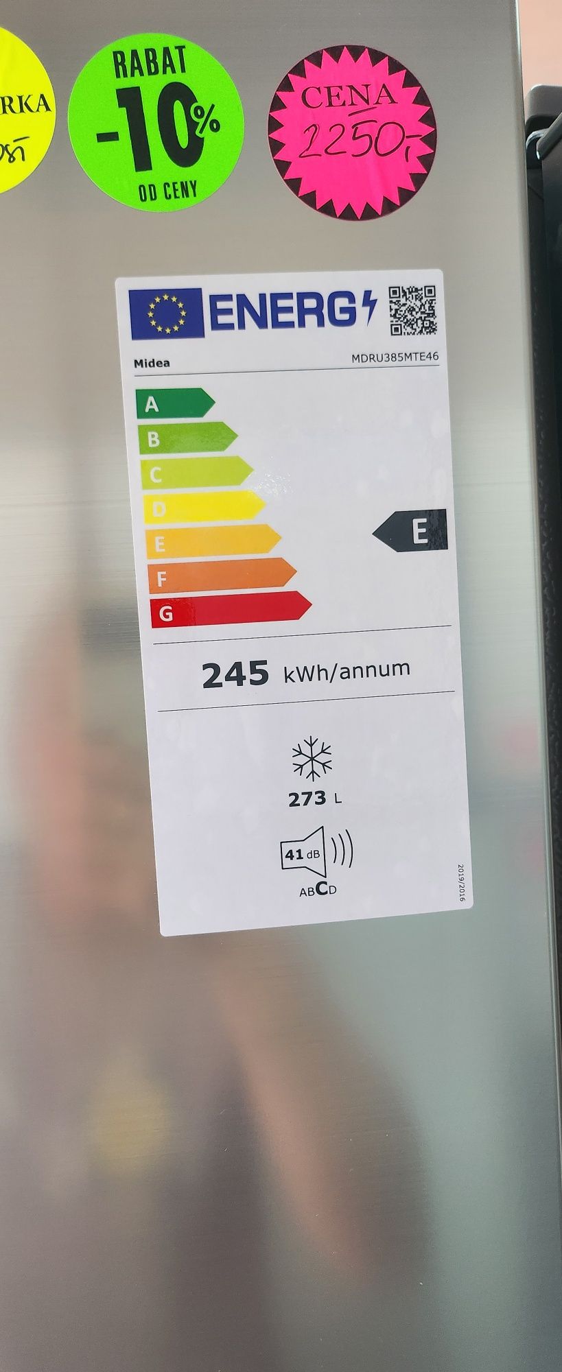 JANKI, ul. WSPÓLNA 6 Zamrażarka Midea no frost