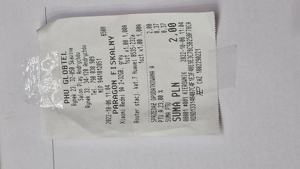 Nowy Router modem Huawei B535-232a LTE 4G CPE 3 300Mbps biały