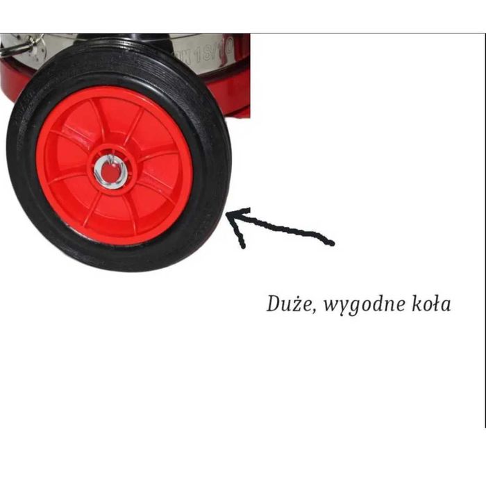 Dojarka do mleka konwiowa bańkowa mobilna dla krów krowy kóz METAL 30l