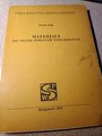 Materiały do nauki podstaw psychologii - H. Kaja