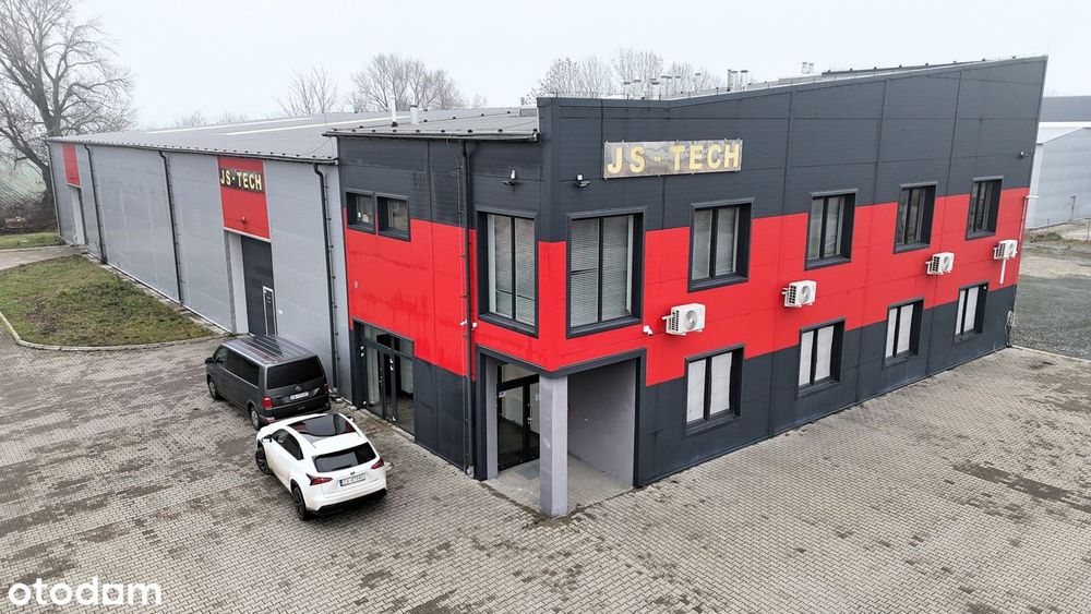 Nowoczesny kompleks produkcyjno-magazynowy z biurami i halą