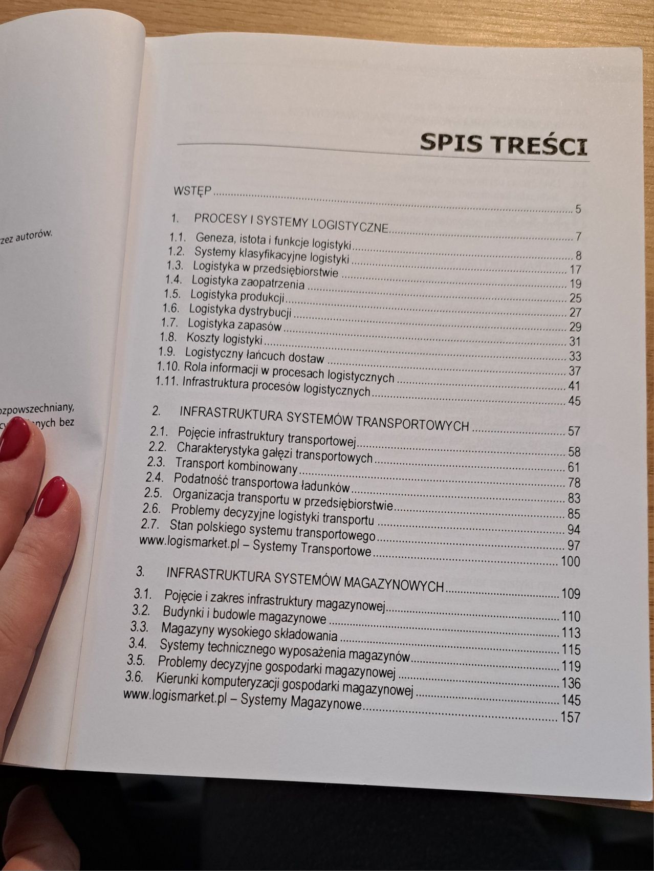 Logistyka Techniczna - Infrastruktura Logistyczna KRZYSZTOF FICOŃ
