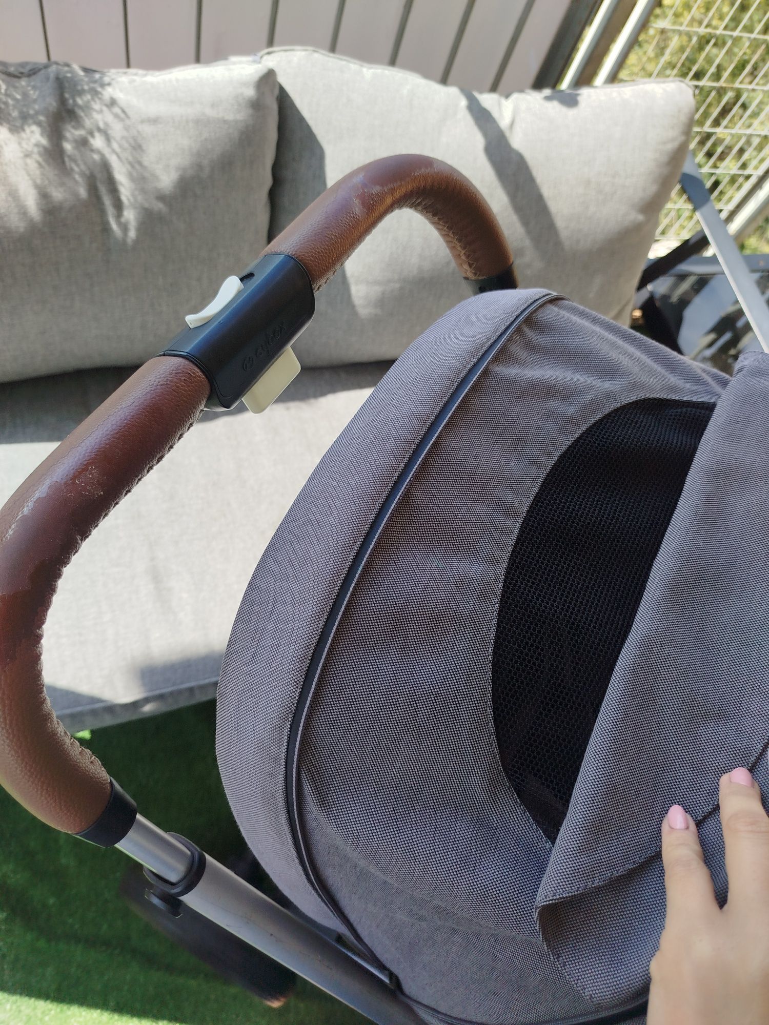 Piękny wózek spacerowy z gondola. Cybex balios S2.0