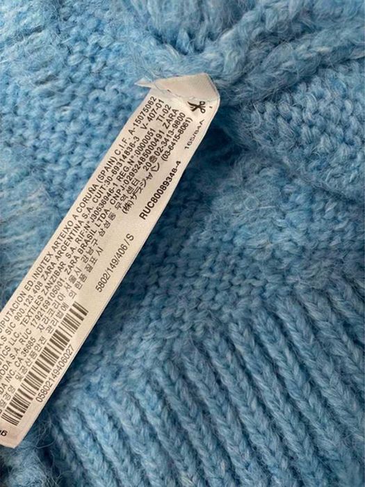 Свитер джемпер светр світер Зара с шерстью