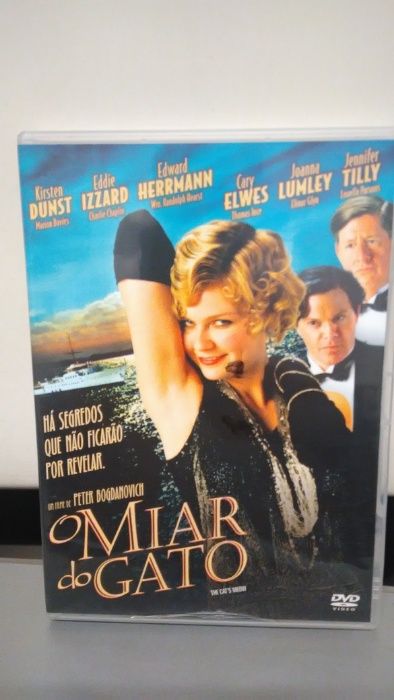 Dvd O MIAR DO GATO Kirsten Dunst Filme LgPT Peter Boganovich Cary Elwe