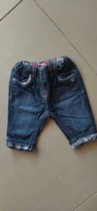 Conjunto de Calça Jeans da Chicco e Casaquinho cinzento tamanho 1 mês