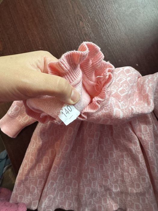 Тепла сукня для дівчинки