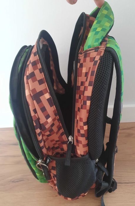 Plecak szkolny tornister Empik wzór Minecraft Kayokki wodoodporny 15l