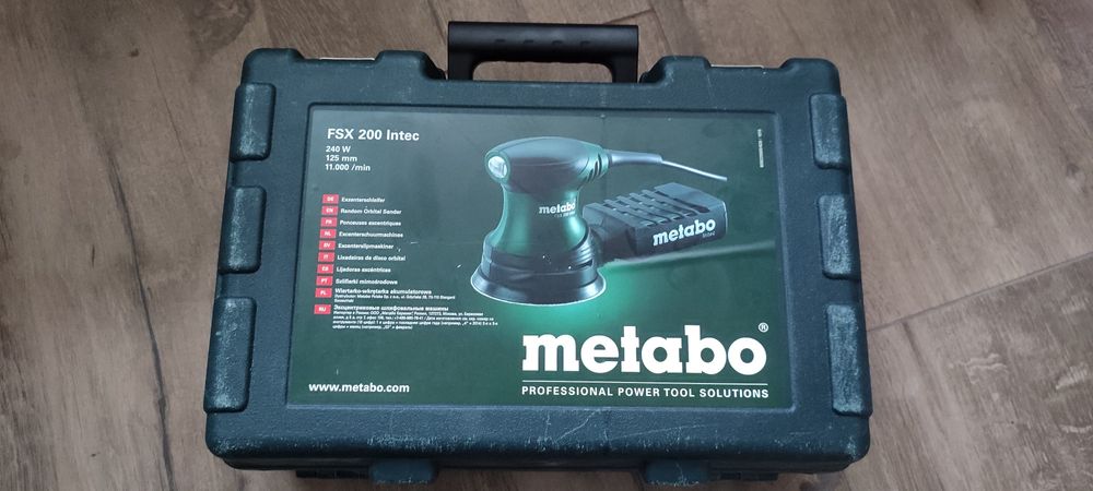 METABO FSX 200 szlifierka oscylacyjna mimośrodowa