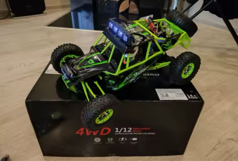 Wltoys 12427 - 50 km/h Szybki samochód RC 1/12 2.4G 4WD