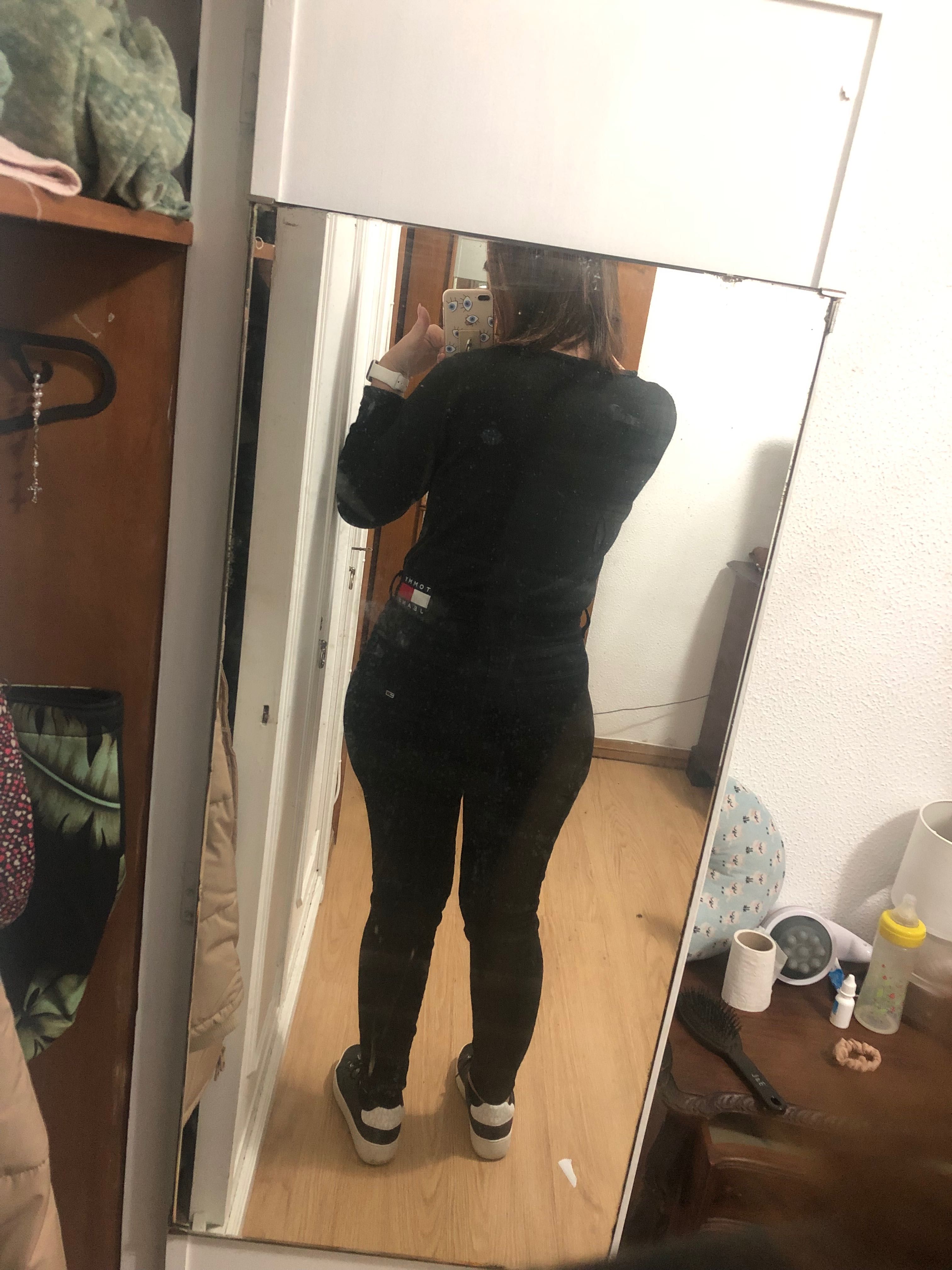 Calça jeans/canga feminina 31