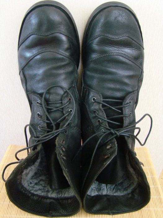 Зимние ботинки на цигейке. Натуральная кожа+натуральный нубук