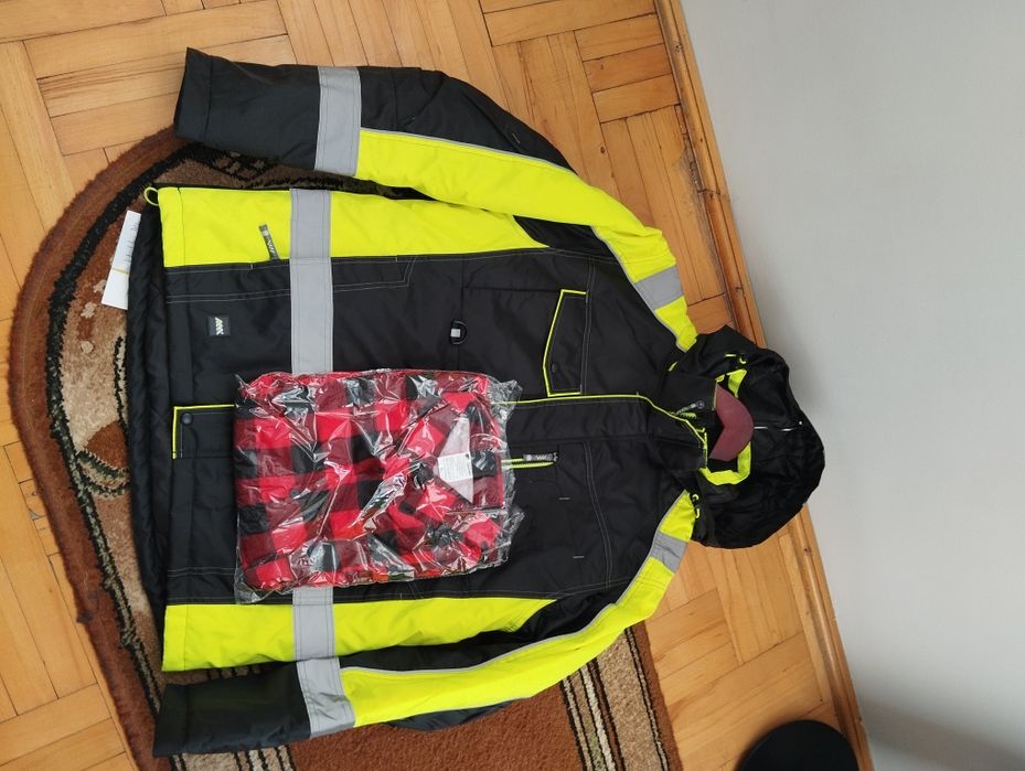 Kurtka robocza ocieplana XL koszula gratis