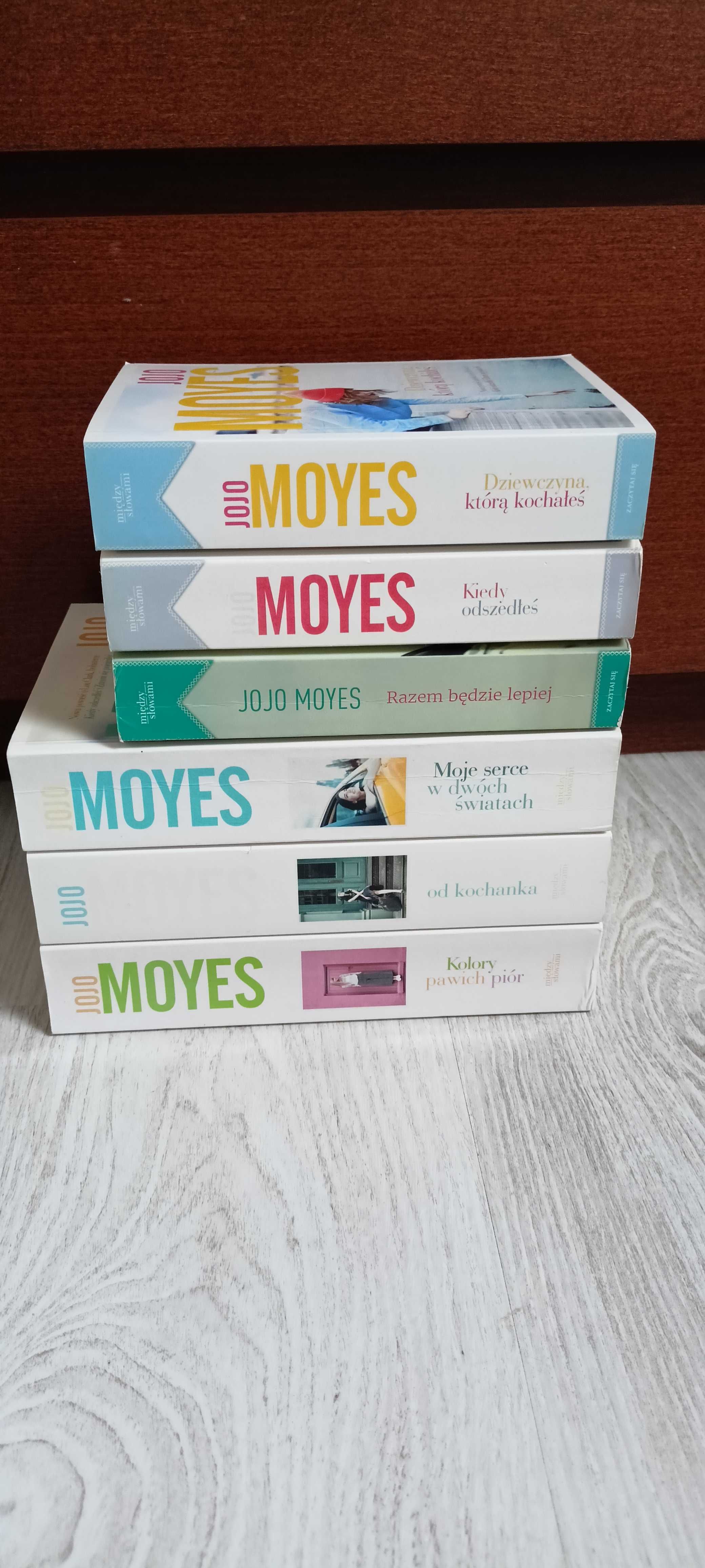 6x Moyes Ostatni list od kochanka Kolory pawich piór Kiedy odszedłeś