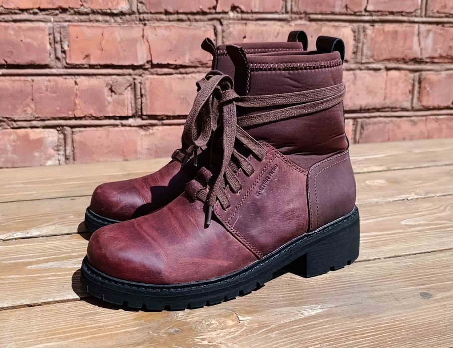 G-Star Raw ботільйони на каблуку, черевики жіночі EUR 37 23,5 см