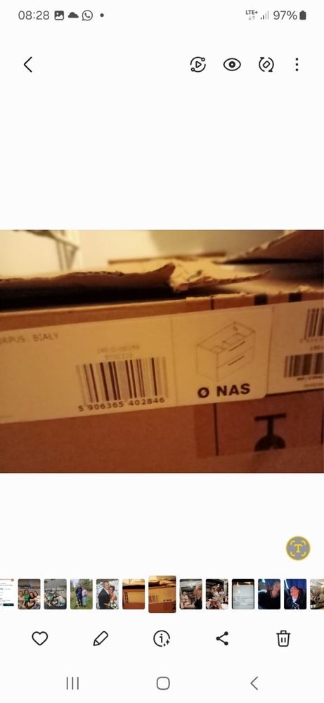 Szafka pod umywalke nowa