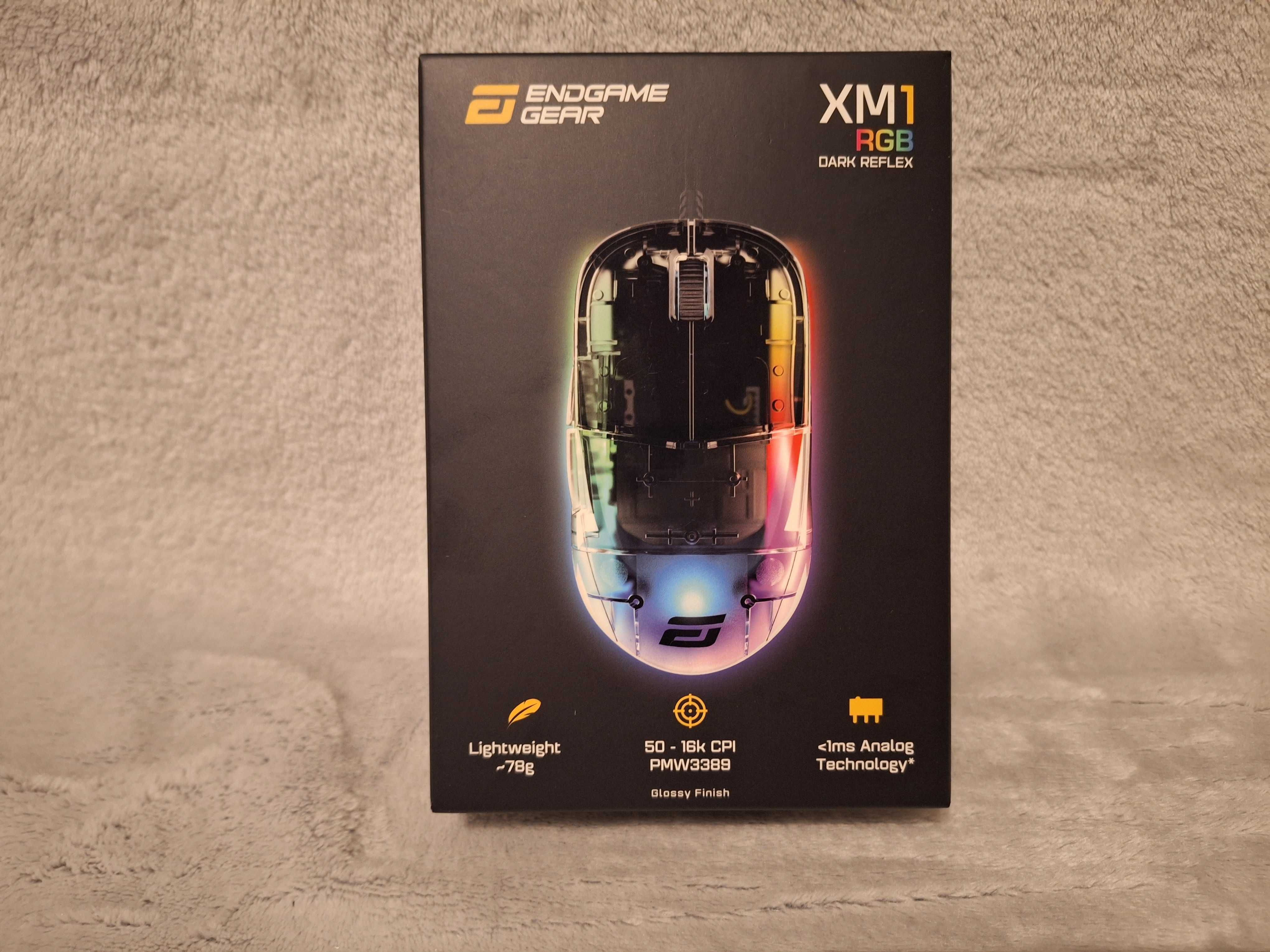 Nowa Mysz ENDGAME GEAR XM1 RGB Glossy Finish