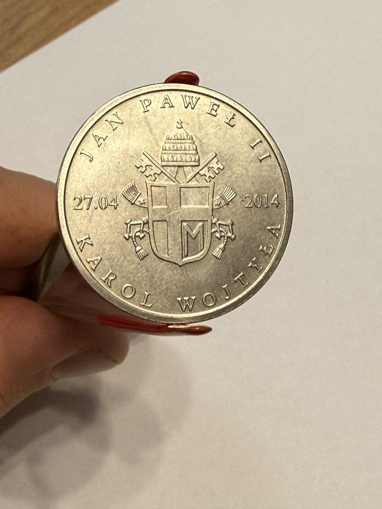 Medal Św. Jan Paweł II 27.04.2014 Karol Wojtyła.