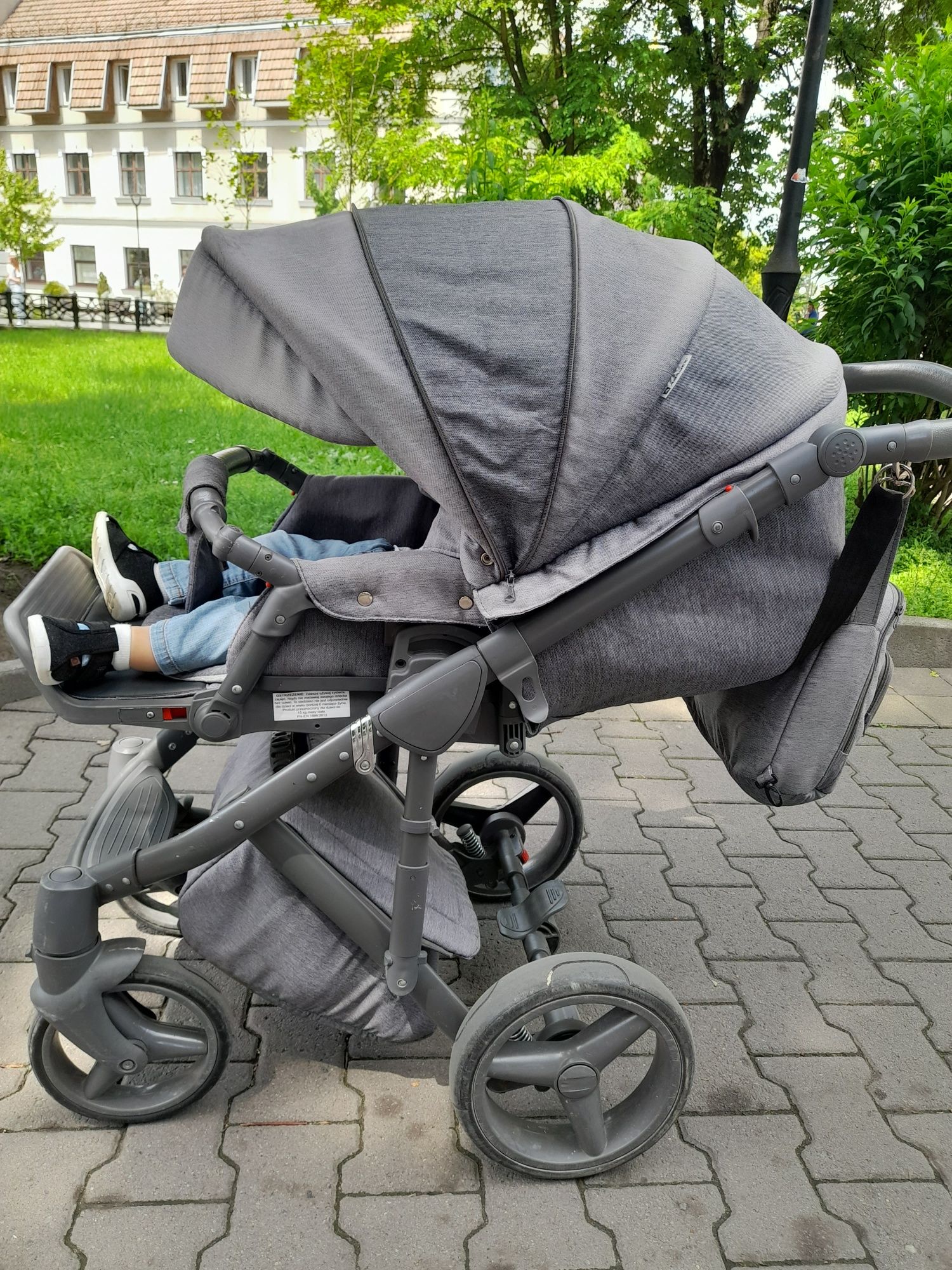 Дитяча коляска ADAMEX LUCIANO 2 в 1.