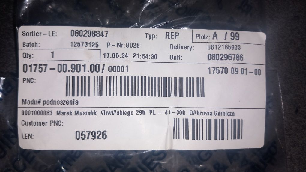 Gardena 3500 zawór moduł podnoszenia