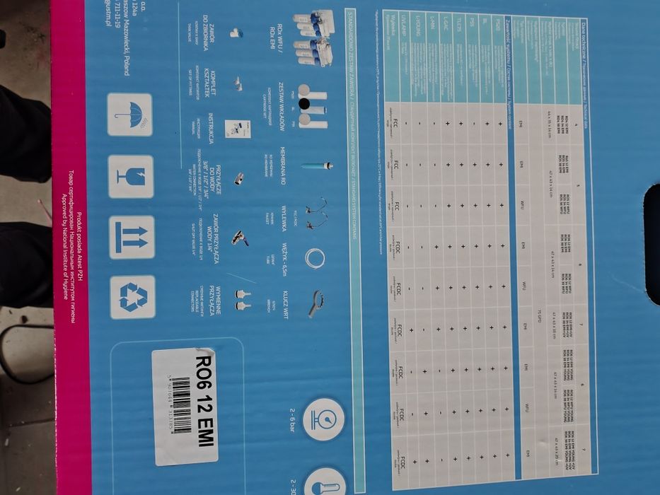 Filtr do wody odwrócona osmoza