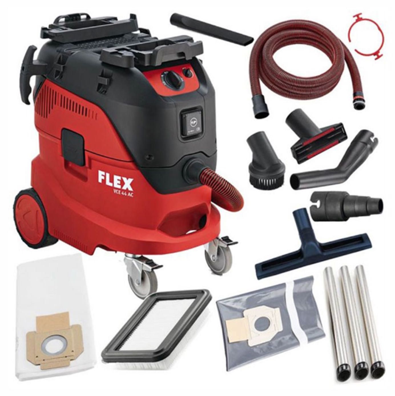 Пилосос будівельний 42л, 1200Вт, клас L, FLEX VCE 44 L AC-Set