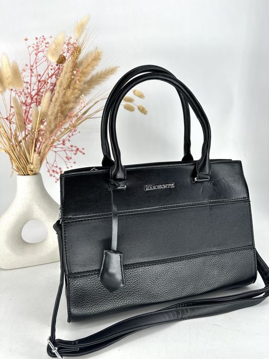 Nowa torebka damska usztywniana duża shopperka Marco contti