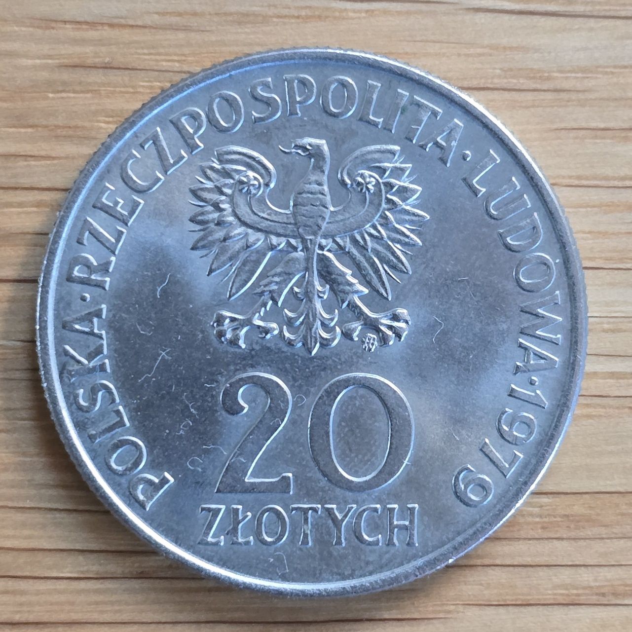 Moneta kolekcjonerska Międzynarodowy Rok Dziecka 20 zł 1979 rok