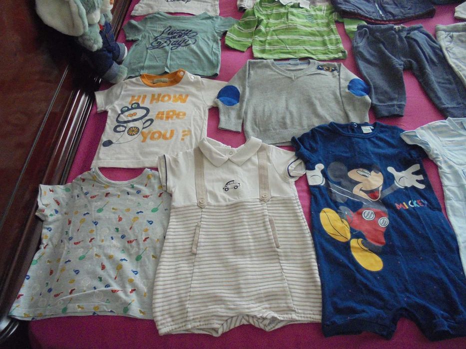 lote de roupa de menino bebé o rato