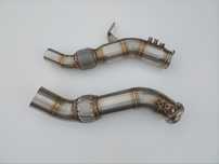 Downpipe BMW M57N i M57N2 - e90, e60, e46 opcja 4 cale z wyjściem na 3