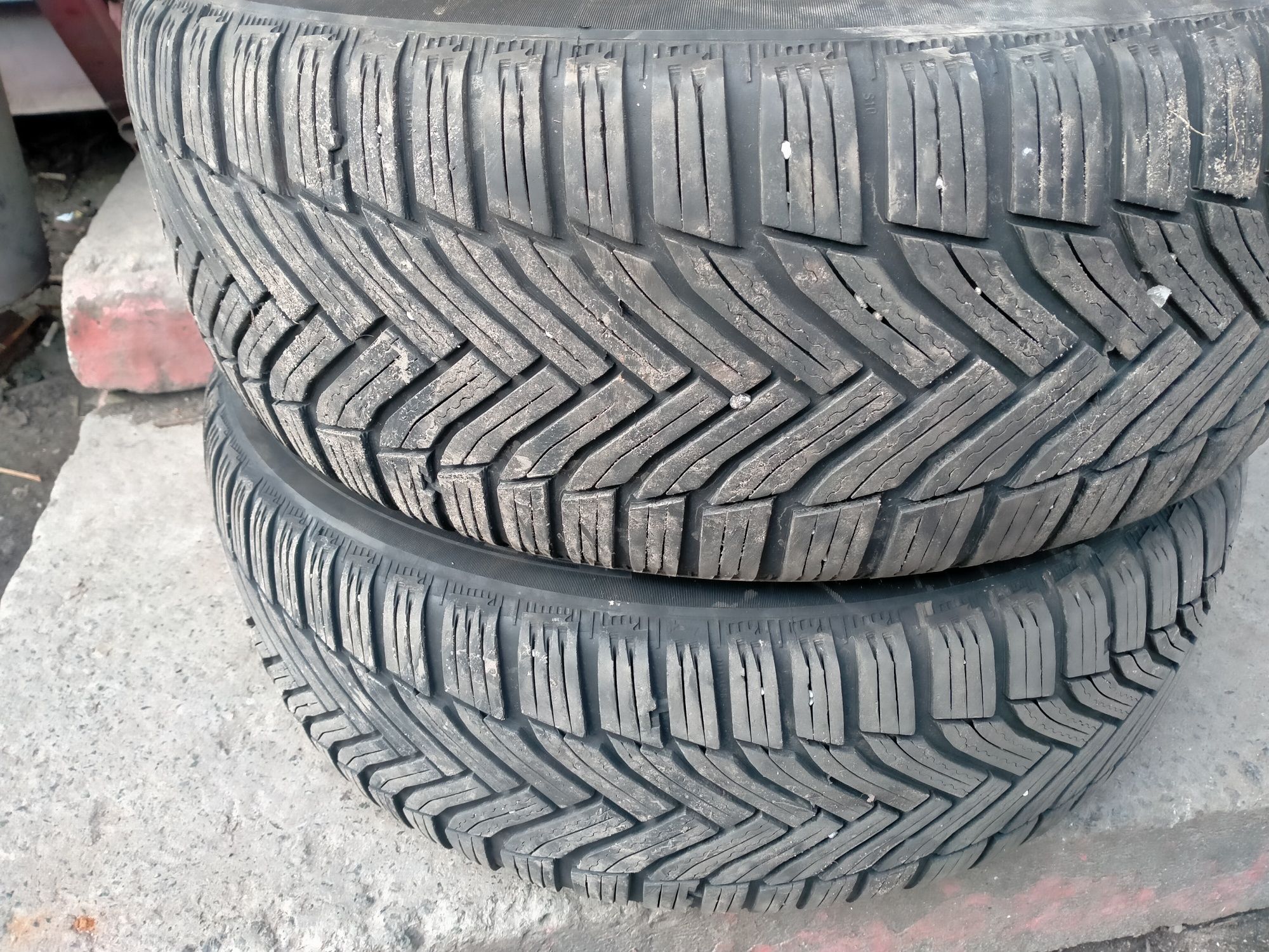 215/60/16 Michelin Alpin 6 Мишелин 2шт Зима