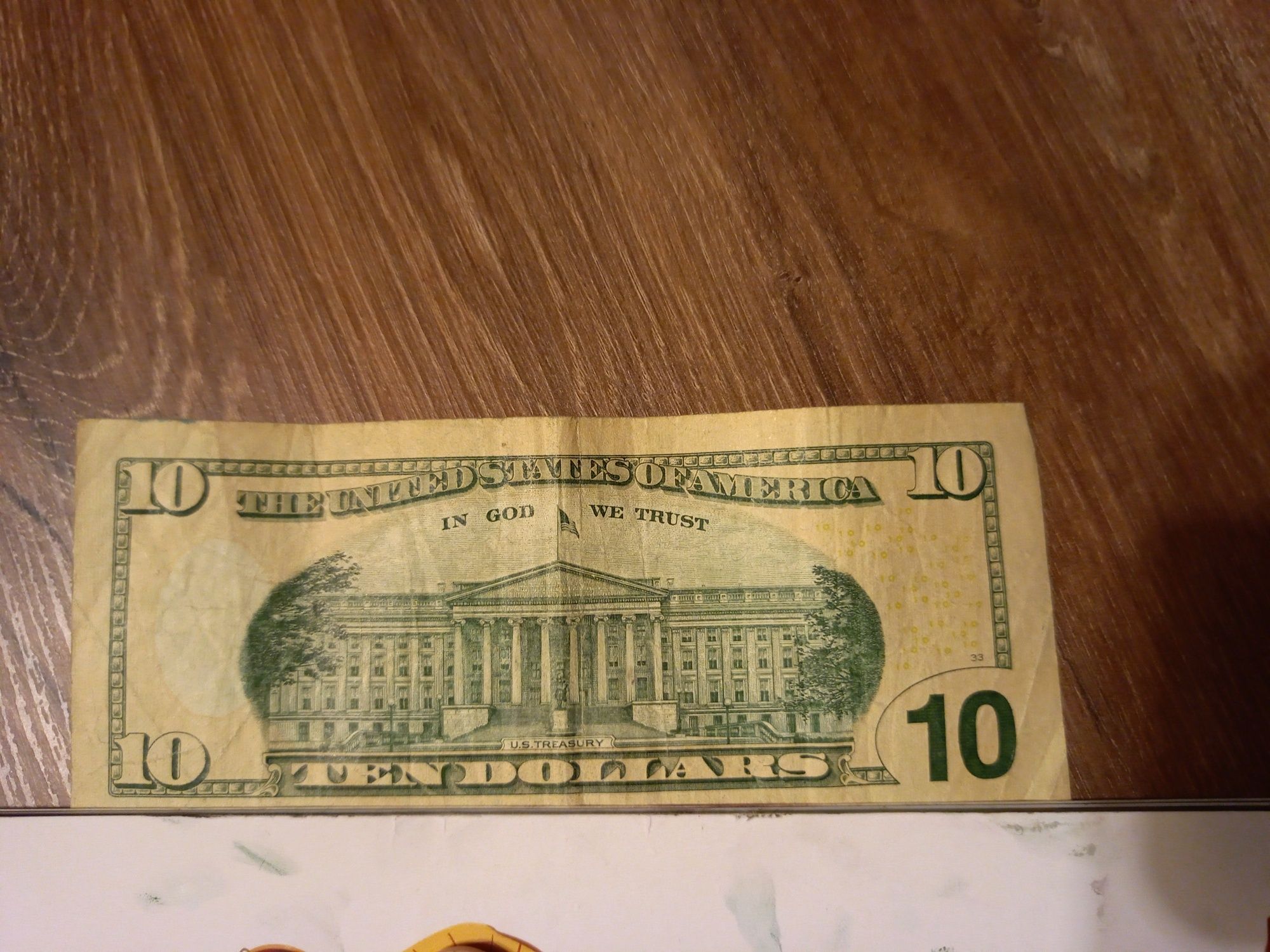10 dolarów  series 2006 Hamilton