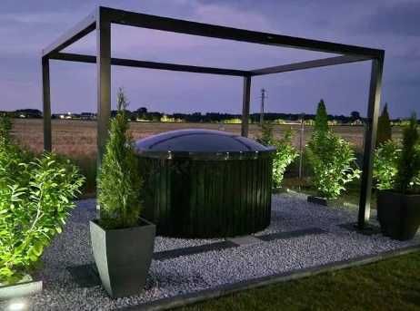 Balia ogrodowa całoroczna 2m, hot tub, wanna ogrodowa