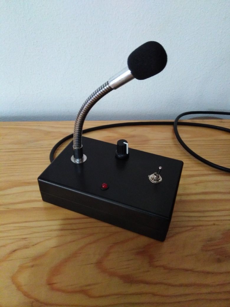 Microfone Pré-Amplificado