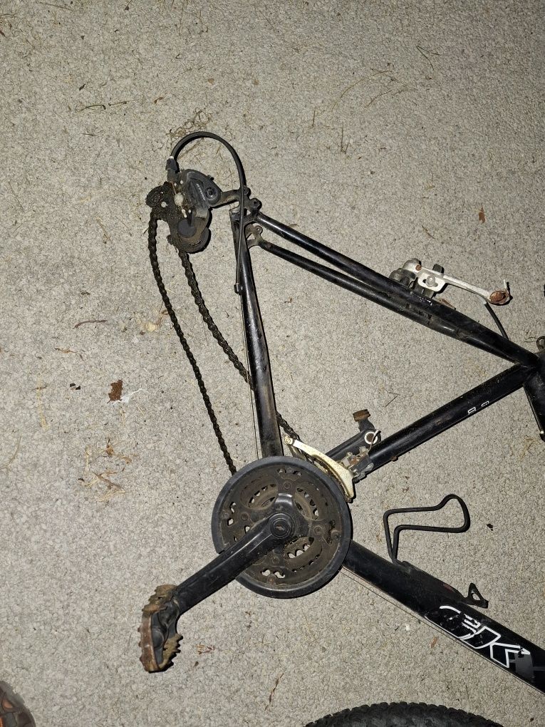 Bicicleta sem roda de trás