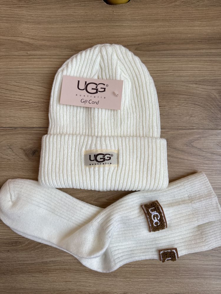 Шапка, ugg, носки угг