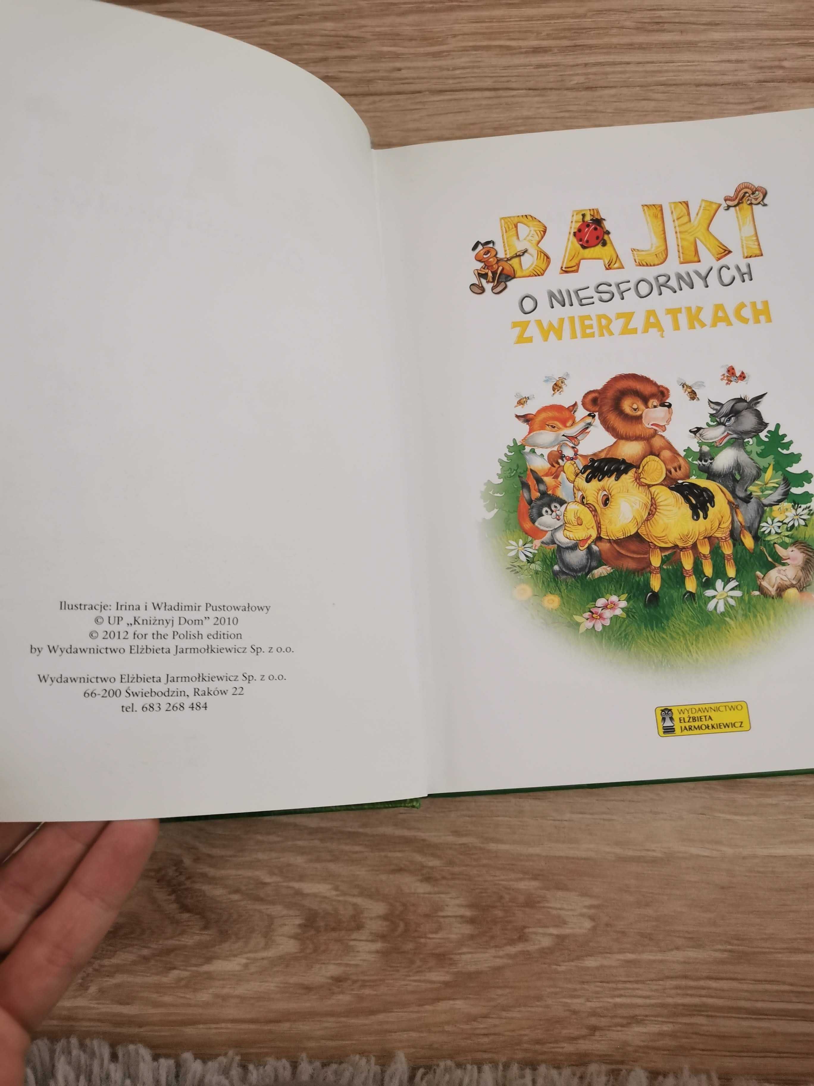 Bajki o niesfornych zwierzątkach książka dla dziecka