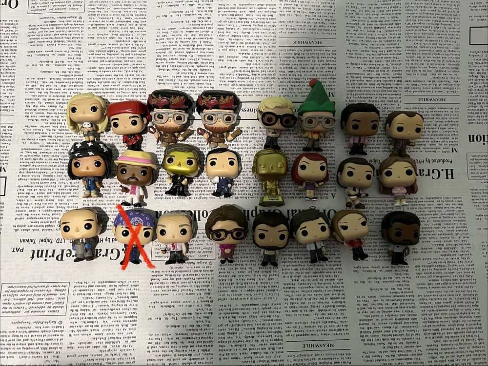 Фанко Міні Поп Адвент Офіс The Office Funko Pocket Mini Pop Advent