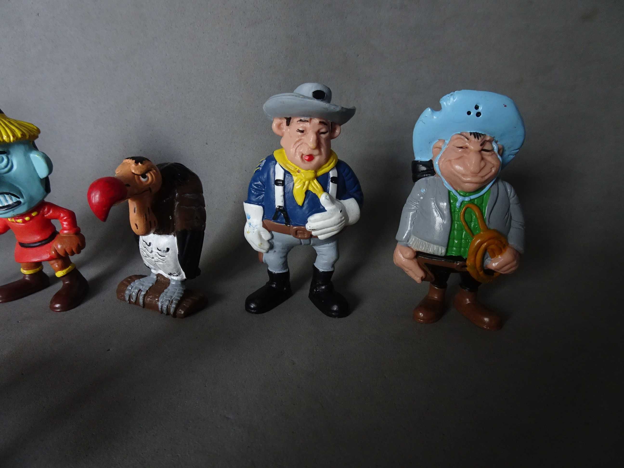 Figuras em PVC da coleção Lucky Luke
