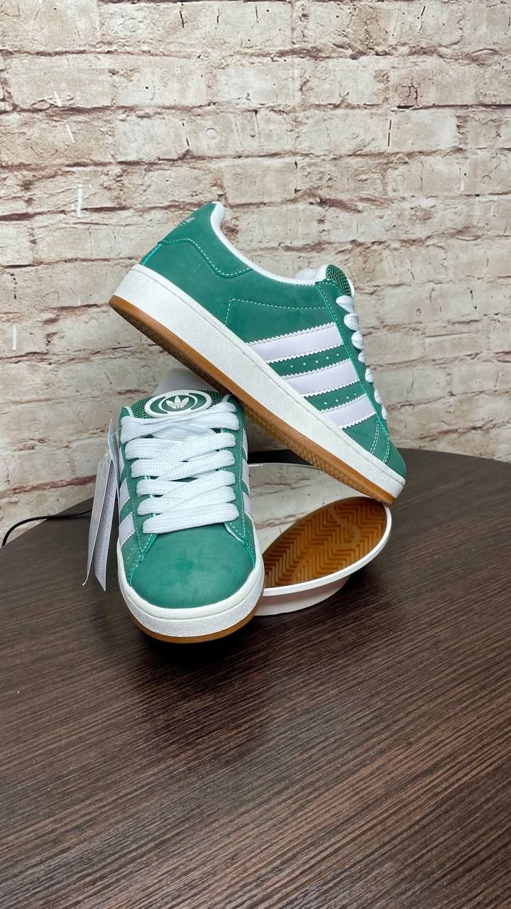 Adidas Campus 00s Dark Green White, унісекс.