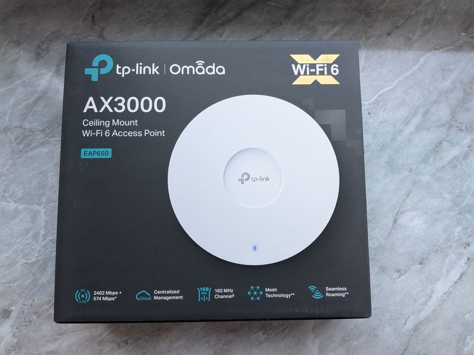 Точка доступу TP-Link EAP650 AX3000 WiFi6