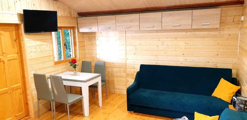 Domek letniskowy 2, jezioro, mazury, bania, wakacje