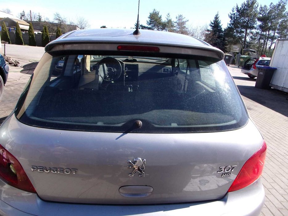 Klapa tył tylna pokrywa bagażnika kpl Peugeot 307 EZAC 2000r-2012r