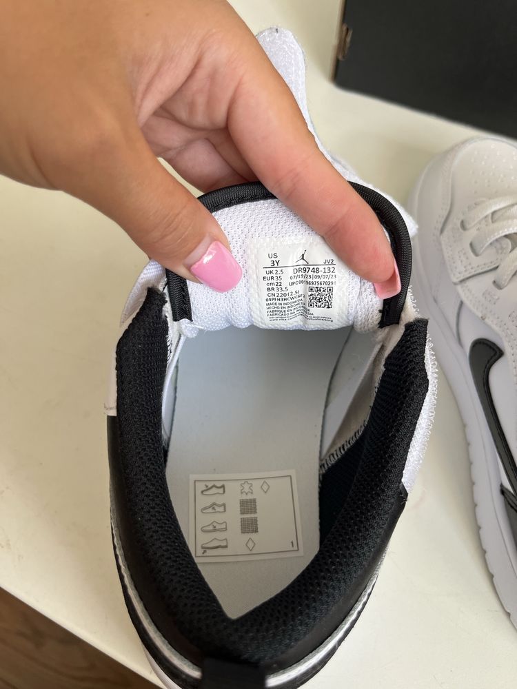 Sneakersy niskie wsuwane Nike Air Jordan 1 Low Alt na rzepę