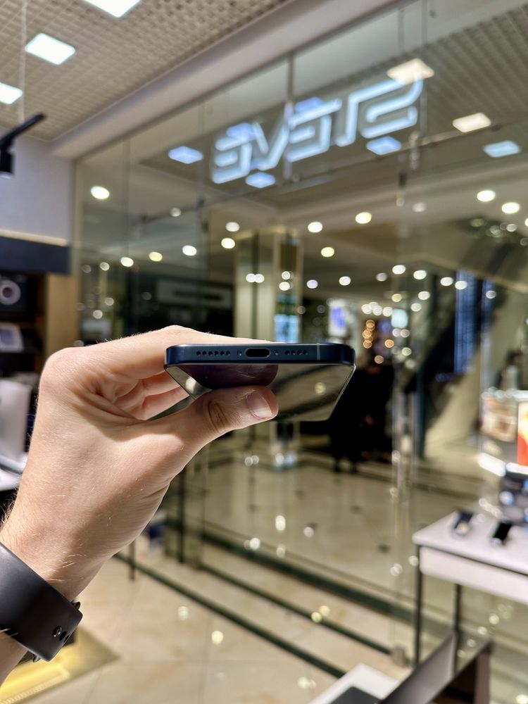 Айфон 15 Pro Max 256Gb Blue Titanium Sim (899$) Доставка/Рассрочка
