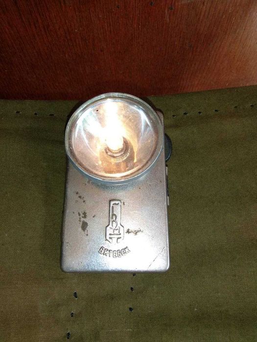 Фонарик квадратный СССР
