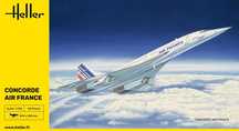Heller 80445 samolot Concorde Air France model