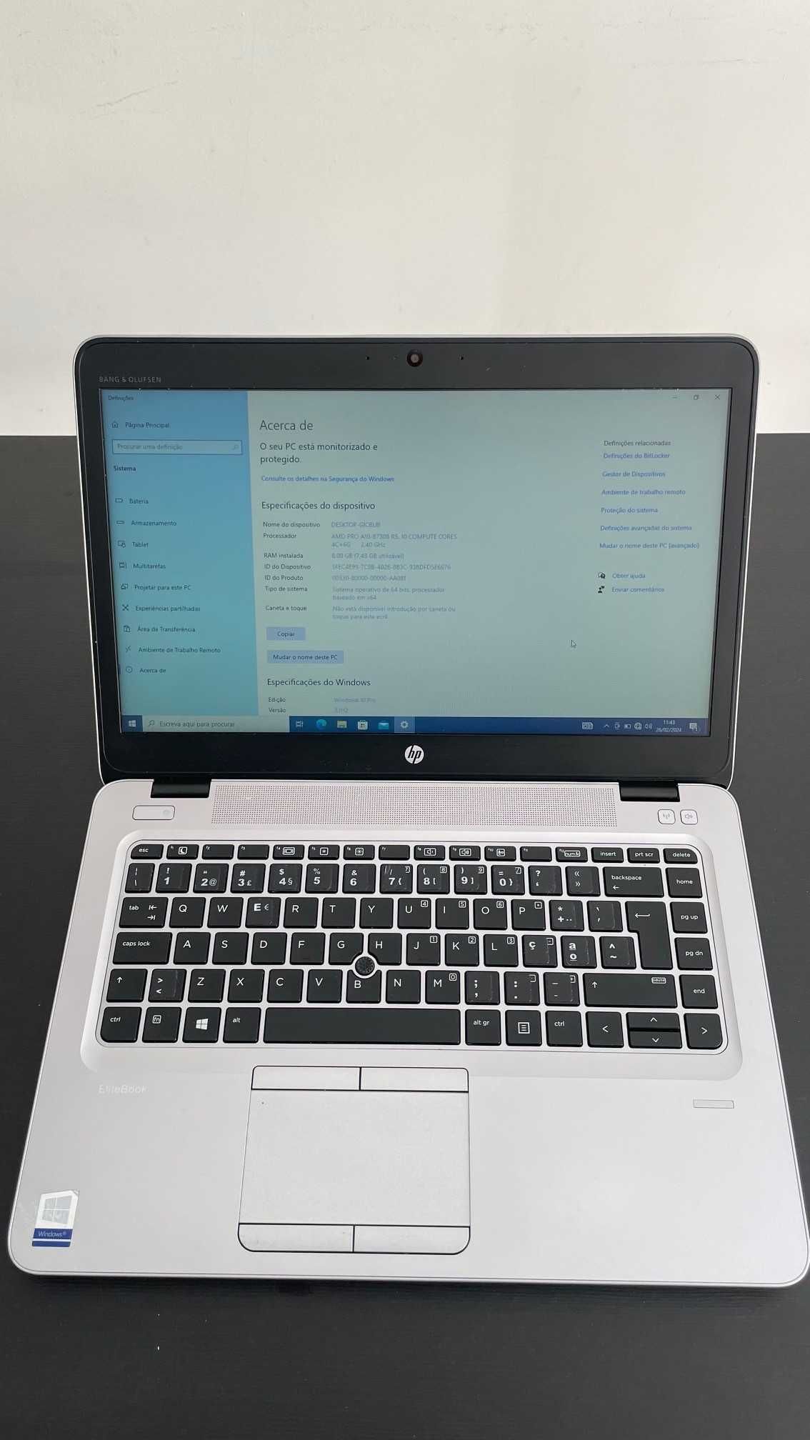 PC Portátil HP EliteBook  745 G4